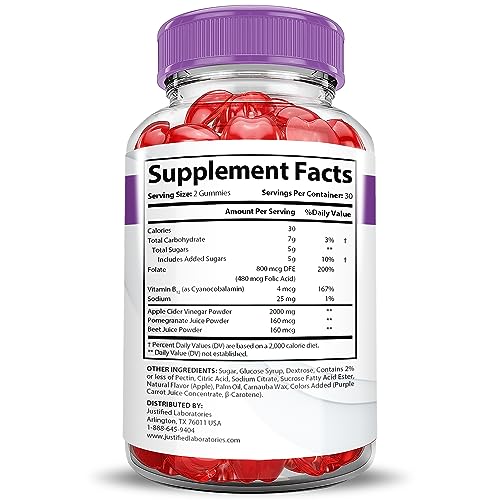 Gominolas proton keto acv 2000mg color rojo