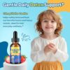 Gotas detox naturales Zeolite para niños sabor fresa