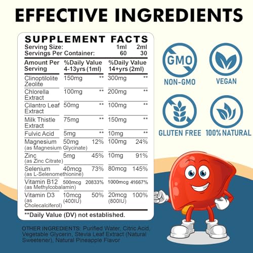 Gotas líquidas ReviNutra para limpieza y salud inmunológica