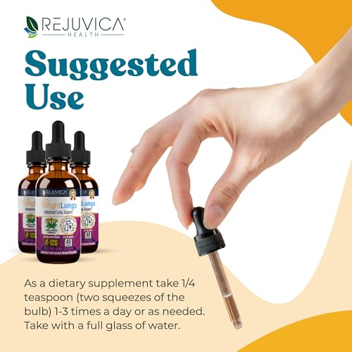 Botella suplemento Bright Lungs para limpieza pulmonar y respiración