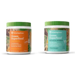 Polvo superfood Amazing Grass greens para inmunidad