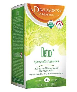Té Detox Ayurvédico Davidson's Organics 25 bolsitas