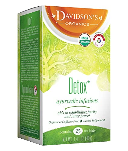 Té Detox Ayurvédico Davidson's Organics 25 bolsitas