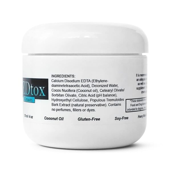 Bomba dosificadora crema EZDtox para dosis personalizada de EDTA