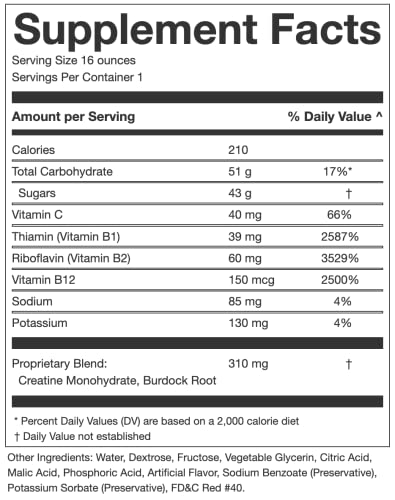 Advanced Detox solución limpieza interno botella
