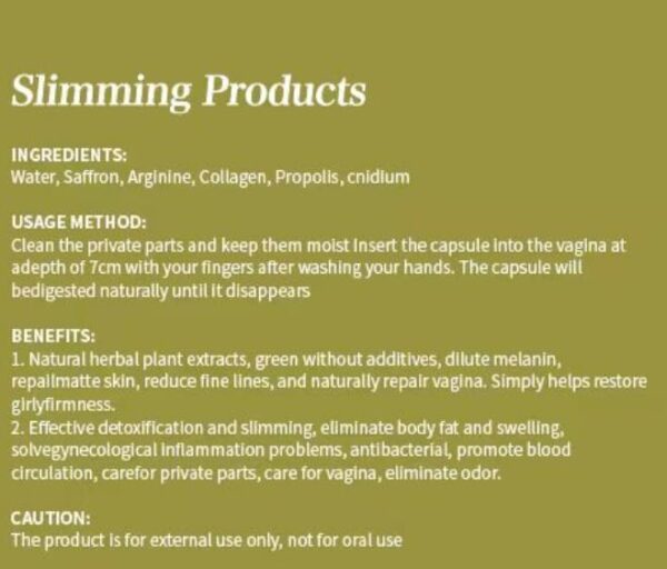 Paquete de 8 bolsas productos detox naturales femeninos