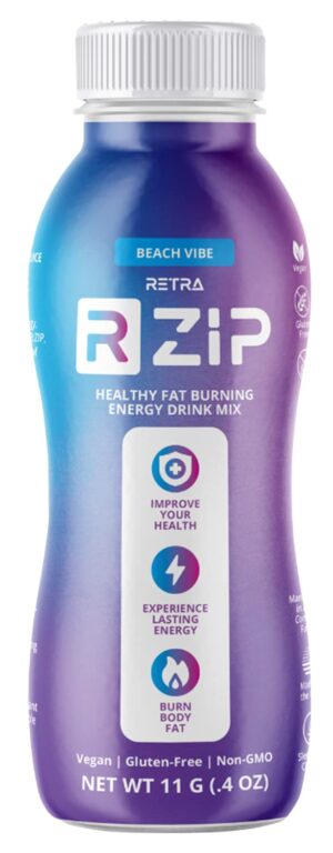 Detox Cleanse Zip bebida energética vegana y sin gluten sabor Beach Vibe