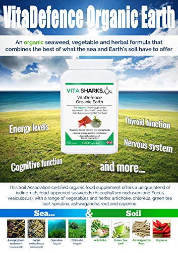 Suplemento vegano VitaDefence Organic Earth limpieza y alimentación