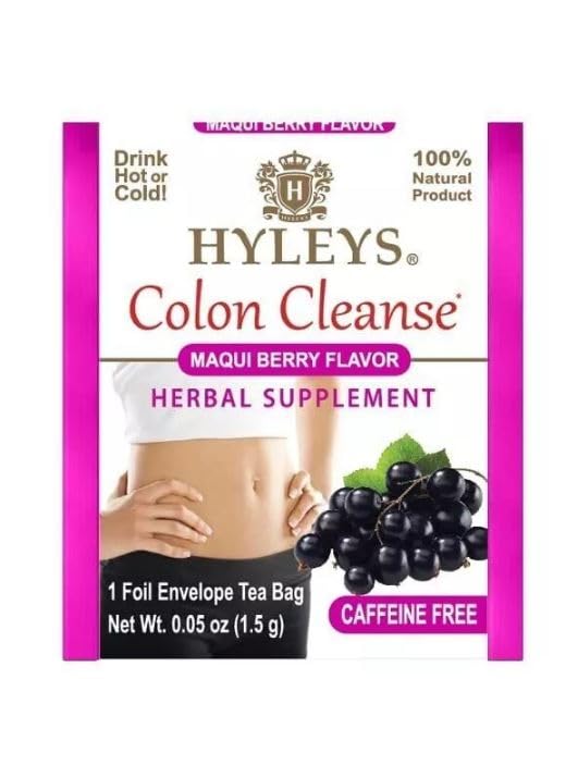 Bolsitas té para detox colón Hyleys sabor baya maqui