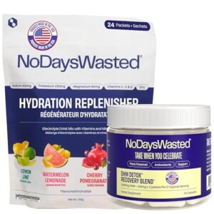 Suplemento DHM Detox con electrolitos, 60 cápsulas