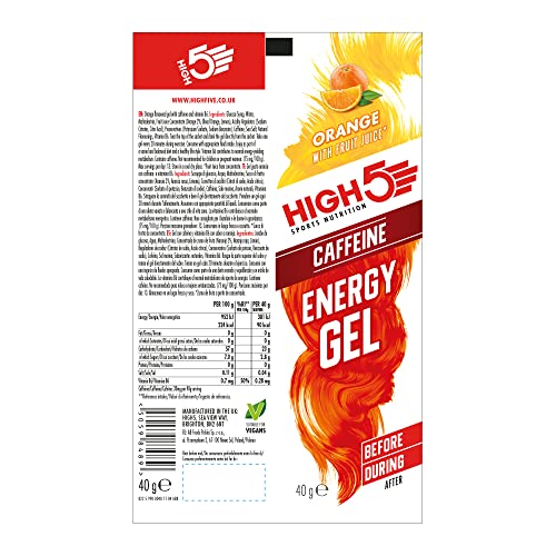Detalle gel energético High5 Energy Gel Plus 38g sachet
