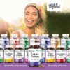 Wild & Organic cápsulas detox para soporte hepático vegano