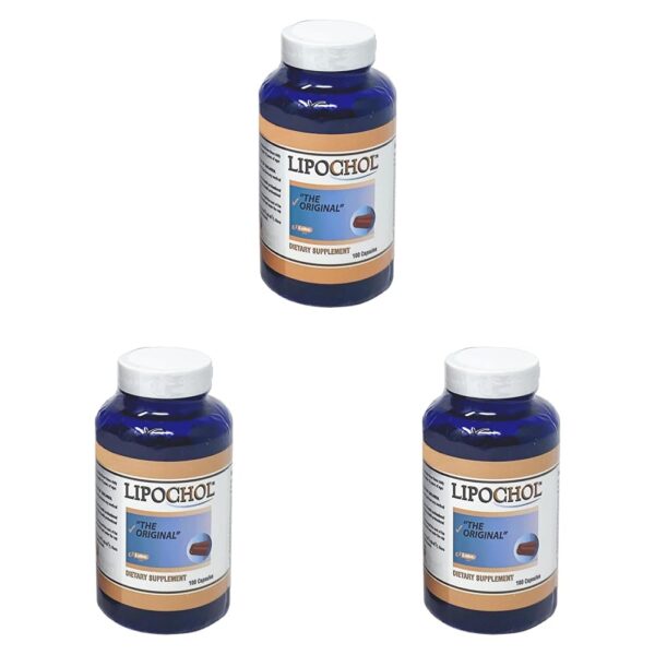 LIPOCHOL suplemento detox para hígado envase frontal
