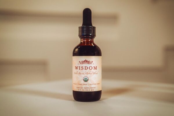 Ingredientes del Suplemento Herbal Wisdom Nutrition.