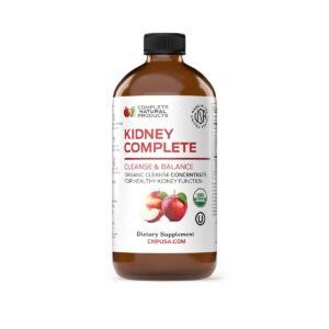 Complete Natural Kidney Complete suplemento líquido para salud renal