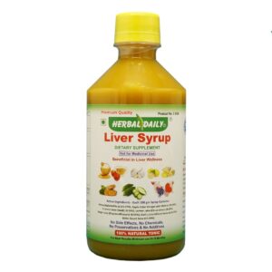 Suplemento HERBAL DAILY para hígado botella de 400 ml