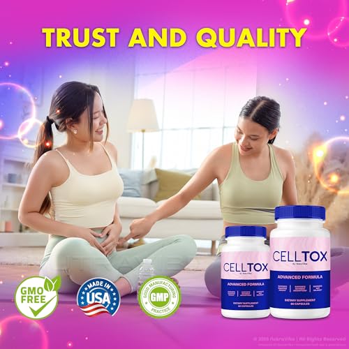 Fraesco lateral con cápsulas NutraVibe CellTox suplemento digestivo