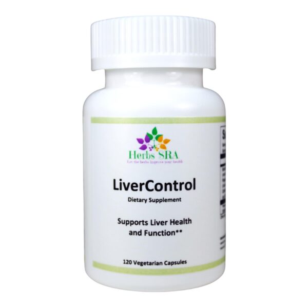 LiverControl suplemento detox hepático 120 cápsulas vegetales