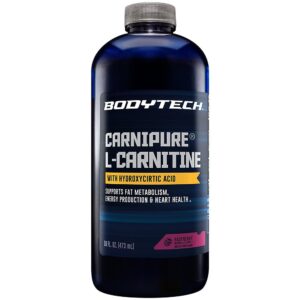 BodyTech Carnipure L-Carnitina sabor frambuesa botella