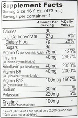 Etiqueta botella Heaven Sent Omni Punch desintoxicante