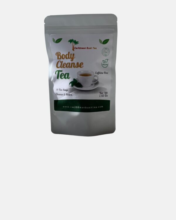 Detalle bolsita Caribbean Bush Tea Body Cleanse detox