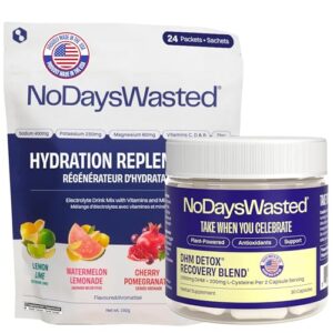 Paquete No Days Wasted DHM Detox con 15 servicios y 30 cápsulas