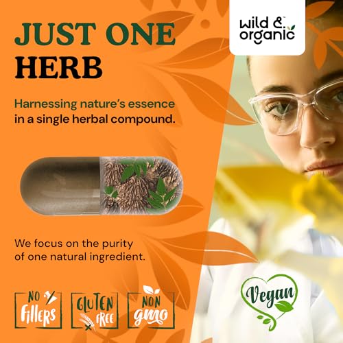 Suplemento de nuez negra Wild & Organic vegano