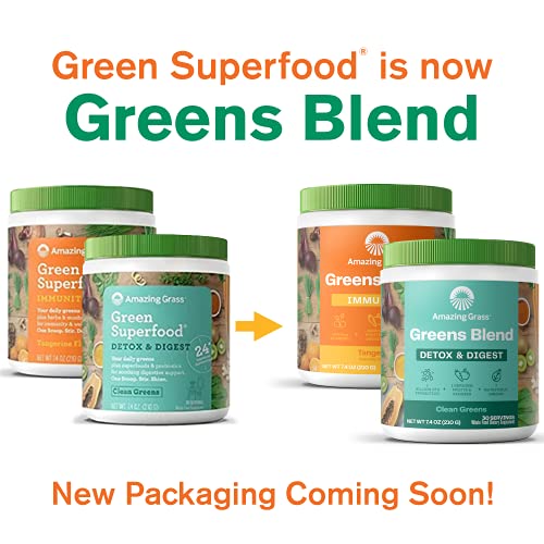 Amazing Grass superfood polvo para detox y digestión