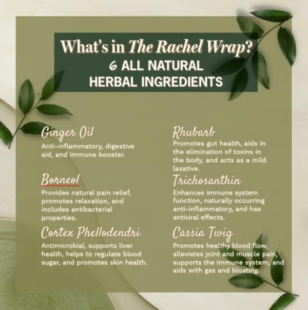 Faja detox con mezcla premium natural para el cuerpo