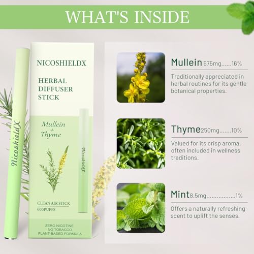 Difusor herbal para confort oral y respiración natural