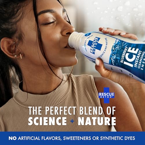 Limpieza rápida Rescue Detox ICE para niveles bajos a moderados de toxinas