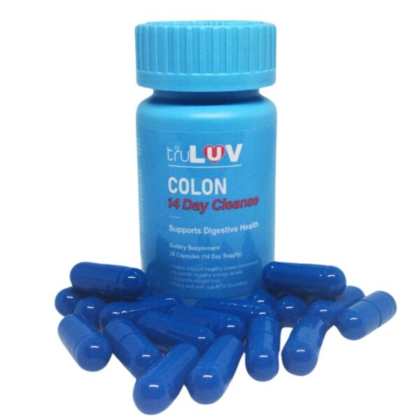 Frasco MY TRULUV suplemento limpieza del colon natural