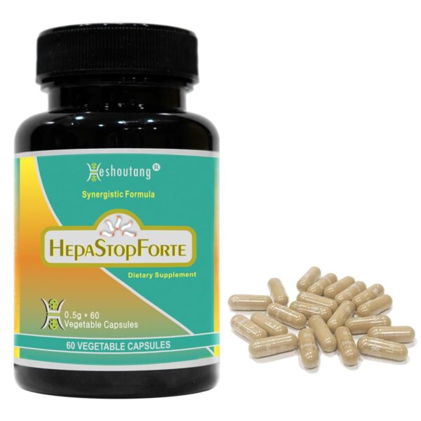 Limpiador herbal para hígado Heshoutang HepaStopForte