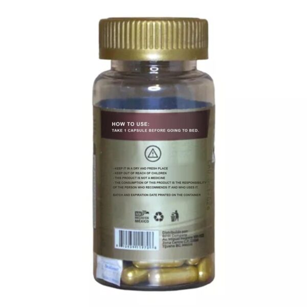 Frasco de B-Pass Day Time Detox suplemento dietético para detox diario