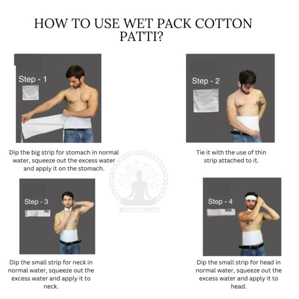 Tela algodón Manushya Life desintoxicación cómoda y efectiva