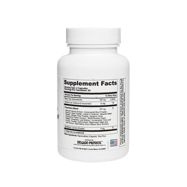 Cápsulas EstroBlock Vitality para salud celular y detox