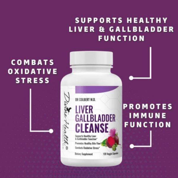 Frasco frontal limpieza hígado Divine Health