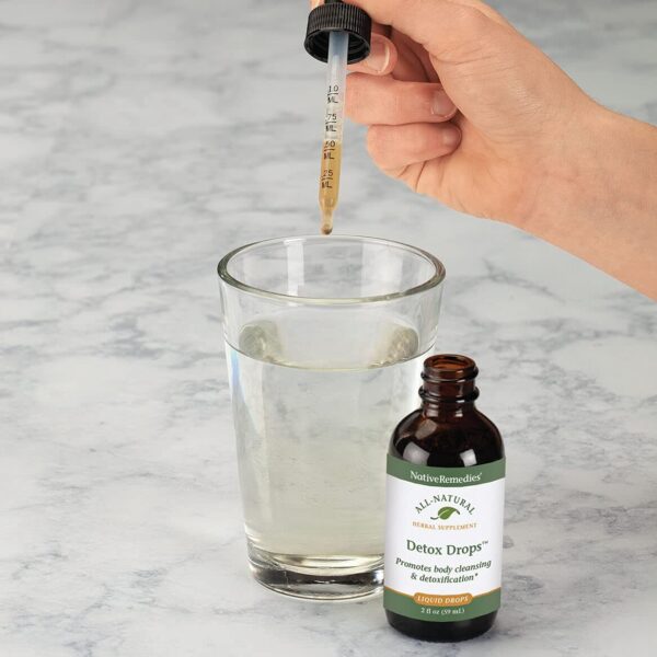 Botella NativeRemedies gotas detox 59 ml remedio seguro