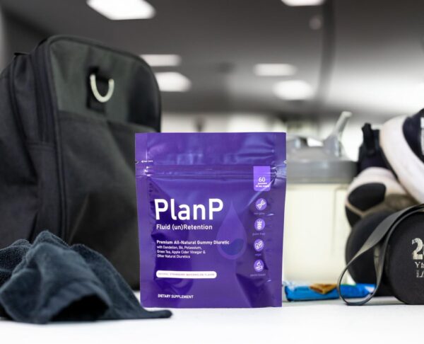 PlanP Gomitas Diuréticas en envase abierto