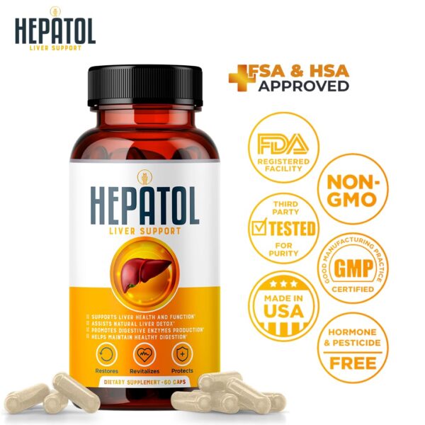 Ingredientes naturales del suplemento Hepatol para hígado