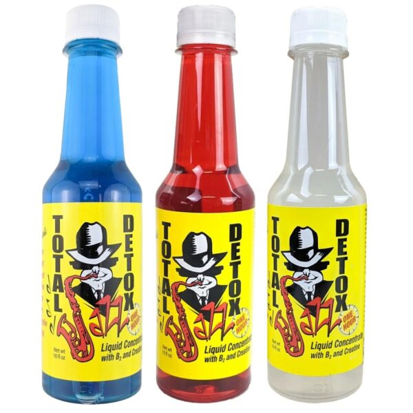 Concentrado líquido Jazz Total Detox 10oz con B2 y creatina Concentrado líquido Jazz Total Detox 10oz con B2 y creatina