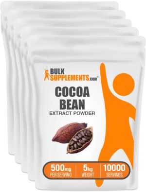 BulkSupplements cacao polvo frente