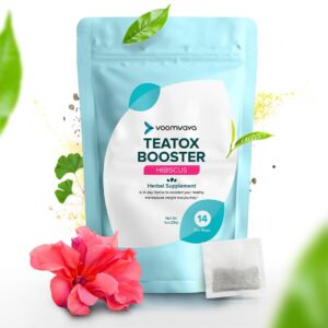 Té detox senna 14 días VoomVaya sabor hibisco