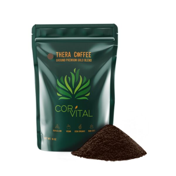 Enema café orgánico Cor-Vital Dark Roast 1 lb para detox