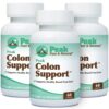 Peak Pure & Natural soporte colon suplemento limpieza digestiva 60 cápsulas