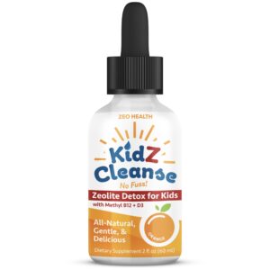 Kidz Cleanse gotas detox líquidas para niños sabor naranja