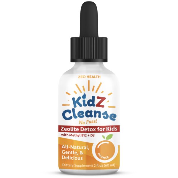 Kidz Cleanse gotas detox líquidas para niños sabor naranja