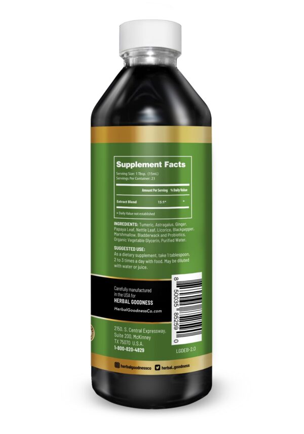 Herbal Goodness Gut Digest con probióticos y enzimas digestivas