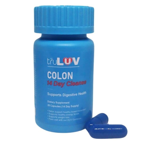 MY TRULUV limpieza colon 14 días 28 cápsulas veganas
