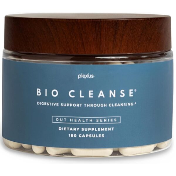Botella de PLEXUS Bio Cleanse 180 cápsulas para digestión